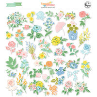 Pinkfresh Studio - Flower Market Collection - Ephemera - Floral
