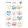Pinkfresh Studio - Flower Market Collection - Layered Stickers