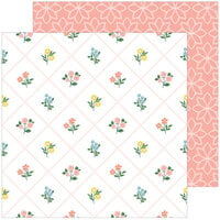 Pinkfresh Studio - Spring Vibes Collection - 12 x 12 Double Sided Paper - Wildflower