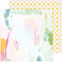 Pinkfresh Studio - Spring Vibes Collection - 12 x 12 Double Sided Paper - Perfect Day