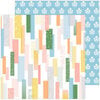 Pinkfresh Studio - Spring Vibes Collection - 12 x 12 Double Sided Paper - Look for Love