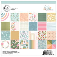 Pinkfresh Studio - Lovely Blooms Collection - 6 x 6 Paper Pack