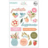 Pinkfresh Studio - Lovely Blooms Collection - Puffy Stickers