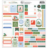 Pinkfresh Studio - Holiday Dreams Collection - Cardstock Stickers