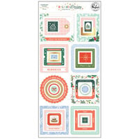 Pinkfresh Studio - Holiday Dreams Collection - Chipboard Frames