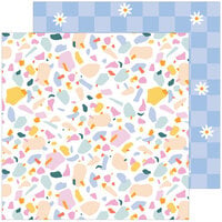 Pinkfresh Studio - The Simple Things Collection - 12 x 12 Double Sided Paper - Specks of Happiness