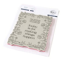 Pinkfresh Studio - Pure Joy Collection - Cling Mounted Rubber Stamps - Making Things Happen