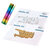 Pinkfresh Studio - Hot Foil Plate, Die and Glimmer Rainbow Hot Foil Roll - Best Wishes Bundle