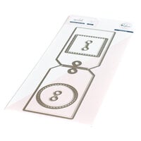 Pinkfresh Studio - Essentials Collection - Dies - Foldable Shaker Tags