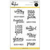 Pinkfresh Studio - Clear Acrylic Stamps - You're Worthy