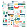 Pinkfresh Studio - Out and About Collection - Cardstock Stickers