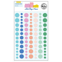 Pinkfresh Studio - Let's Stay Home Collection - Self Adhesive Enamel Dots