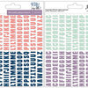Pinkfresh Studio - Indigo Hills 2 Collection - Puffy Stickers - Mini - Alpha