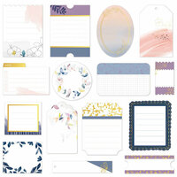 Pinkfresh Studio - Indigo Hills 2 Collection - Journaling Spots with Foil Accents