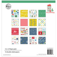 Pinkfresh Studio - Christmas - Home for the Holidays Collection - 12 x 12 Paper Pack