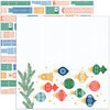 Pinkfresh Studio - Oh What Fun Collection - 12 x 12 Double Sided Paper - Home For The Holidays