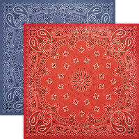 Paper House Productions - 12 x 12 Double Sided Paper - Bandana