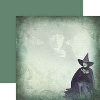 Paper House Productions - Wizard of Oz Collection - 12 x 12 Double Sided Paper - The Wicked Witch
