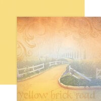 Paper House Productions - Wizard of Oz Collection - 12 x 12 Double Sided Paper - Yellowbrick Road