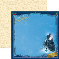 Paper House Productions - The Polar Express Collection - 12 x 12 Double Sided Paper - Believe