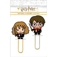 Paper House Productions - Harry Potter Collection - Puffy Clips - Harry and Hermione