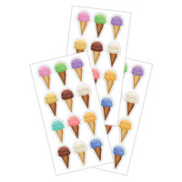 Paper House Productions - Decorative Stickers - Ice Cream Cones