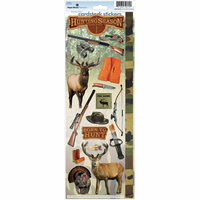 Paper House Productions - Hunting Collection - Cardstock Stickers - Hunting Season