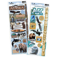 Paper House Productions - Cardstock Stickers - Alaska