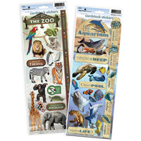 Paper House Productions - Cardstock Stickers - Zoo