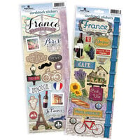 Paper House Productions - Cardstock Stickers - France