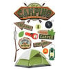 Paper House Productions - 3 Dimensional Layered Stickers - Camping
