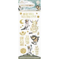 Paper House Productions - Where the Wild Things Are Collection - Faux Enamel Stickers