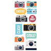 Paper House Productions - Puffy Stickers - Cameras