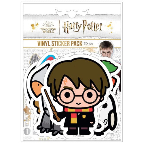 Paper House Productions - Harry Potter Collection - Vinyl Sticker Set -  Chibi