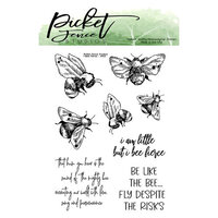 Picket Fence Studios - Clear Photopolymer Stamps - I Bee Fierce