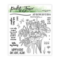 Picket Fence Studios - Clear Photopolymer Stamps - Home for the Bees
