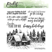 Picket Fence Studios - Clear Photopolymer Stamps - For the Holidays