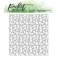 Picket Fence Studios - Christmas - Clear Photopolymer Stamps - Holiday Holly