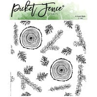 Picket Fence Studios - Clear Photopolymer Stamps - A Forest Walk