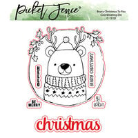 Picket Fence Studios - Dies - Beary Christmas To You