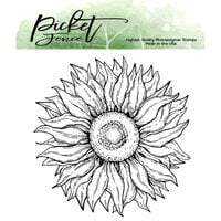 Picket Fence Studios - Clear Photopolymer Stamps - A Sunflower