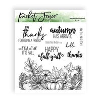 Picket Fence Studios - Clear Photopolymer Stamps - Autumn Has Arrived