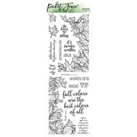 Picket Fence Studios - Clear Photopolymer Stamps - Follow The Leaves Wreath Builder