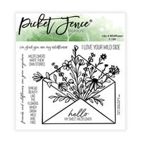 Picket Fence Studios - Clear Photopolymer Stamps - Like a Wildflower