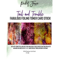 Picket Fence Studios - Fabulous Foiling Toner - Card Stock - Toil And Trouble
