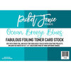 Picket Fence Studios - Fabulous Foiling Toner - Card Stock - Ocean Breeze Blues