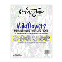 Picket Fence Studios - Fabulously Foiling Toner - Card Fronts - Wildflowers