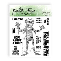 Picket Fence Studios - Clear Photopolymer Stamps - People Are My Favorite, Mummy