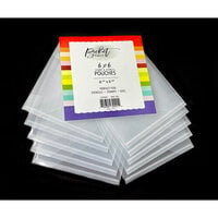 Picket Fence Studios - 6 x 6 Pouches - 10 Pack