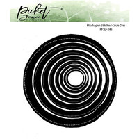 Picket Fence Studios - Dies - Misshapen Stitched Circle